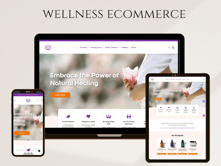 Cover image for Shopify Website Redesign - Wellness E-commerce