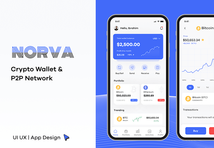 Cover image for Norva: Cryptocurrency Wallet & P2P Exchange