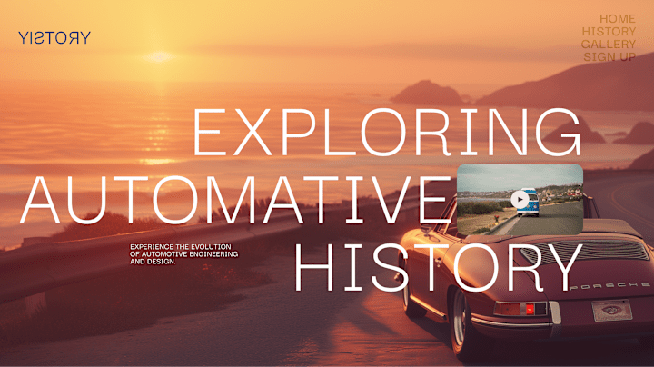 Cover image for Yistory - Exploring Automotive History