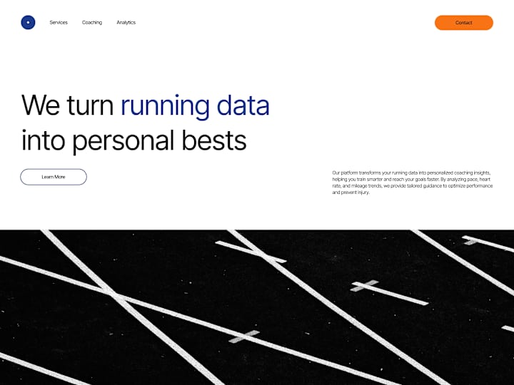 Cover image for Running Analytics Landing Page