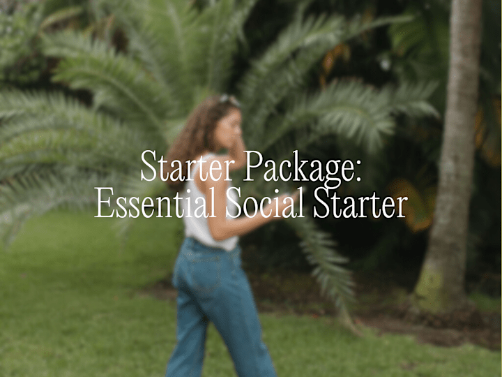 Cover image for Starter Package: Essential Social Starter