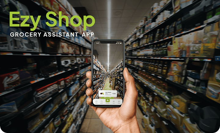 Cover image for Ezy Shop- Grocery Assistant App :: Behance