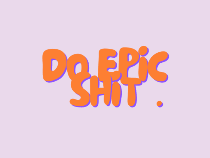 Cover image for Do epic things