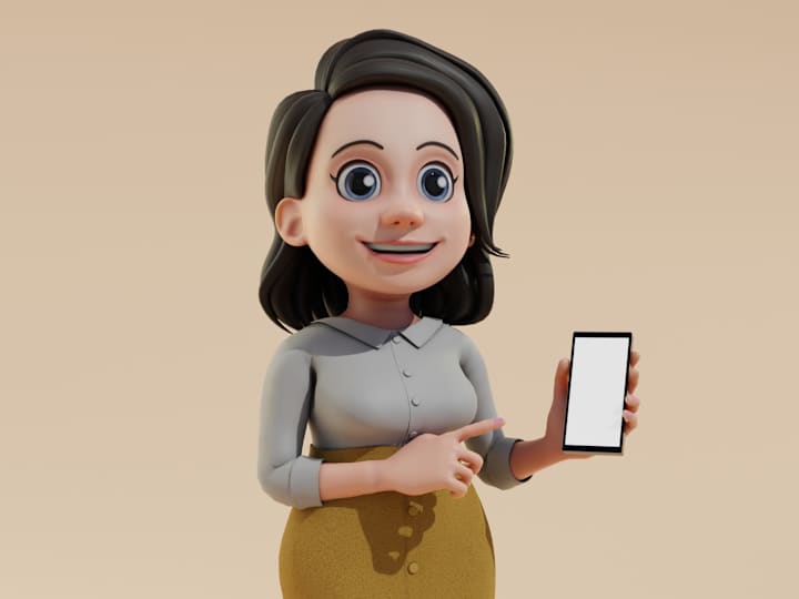 Cover image for Business Woman 3D Character