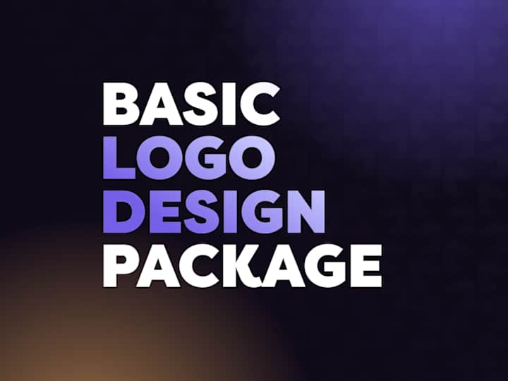 Cover image for Basic Logo Design Package 💯