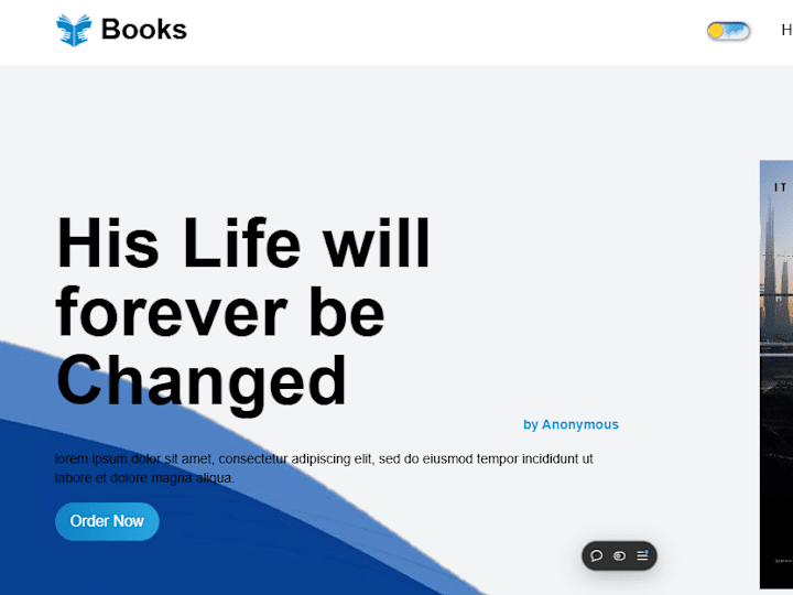 Cover image for His Life will forever be Changed by Anonymous