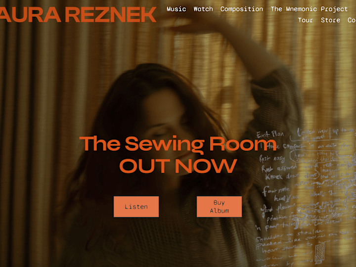 Cover image for Laura Reznek Website