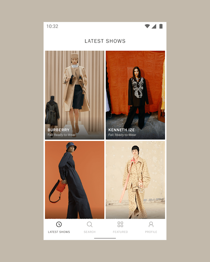 Cover image for Designing the Vogue Runway Android app