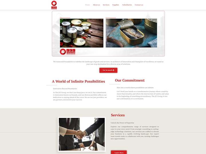 Cover image for JCI Global Website Design