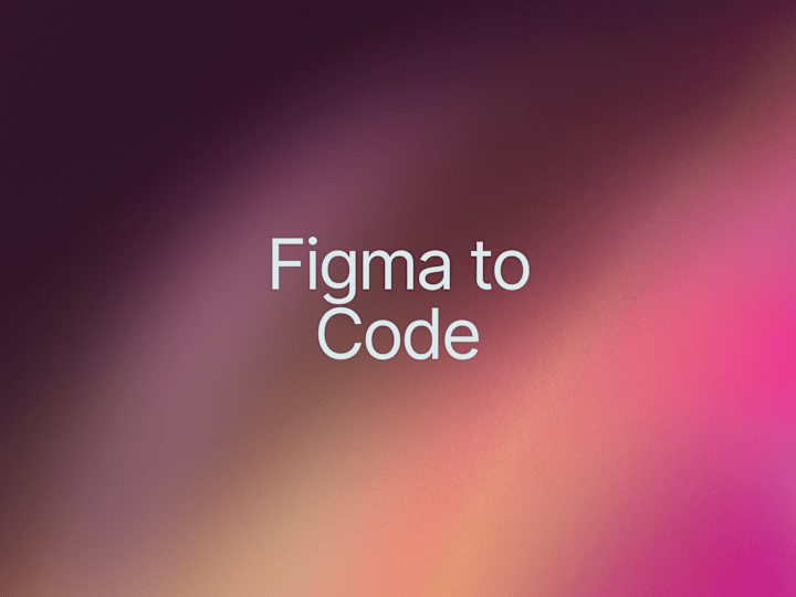 Cover image for I'll Convert Your Figma Design to code with NextJS/React