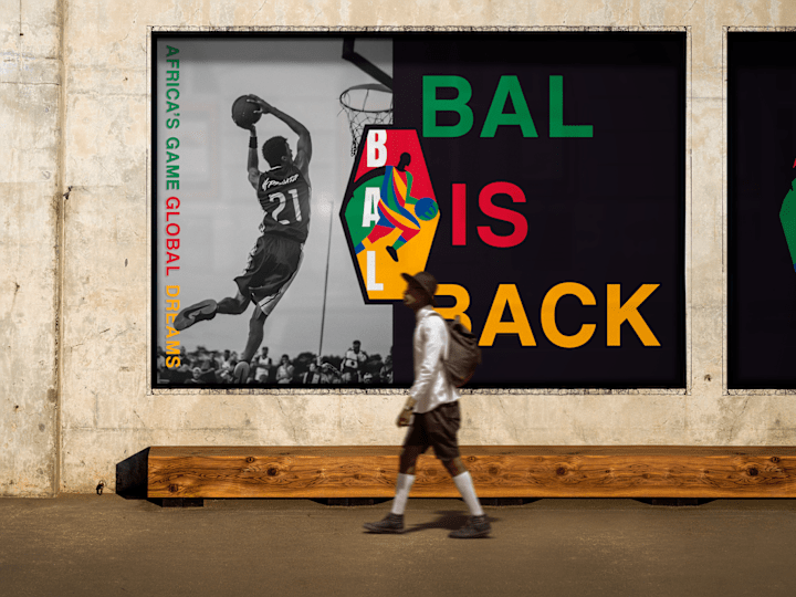Cover image for Basketball African League - Logo Design