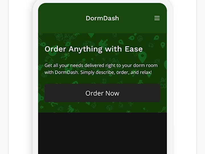 Cover image for DormDash [web development]