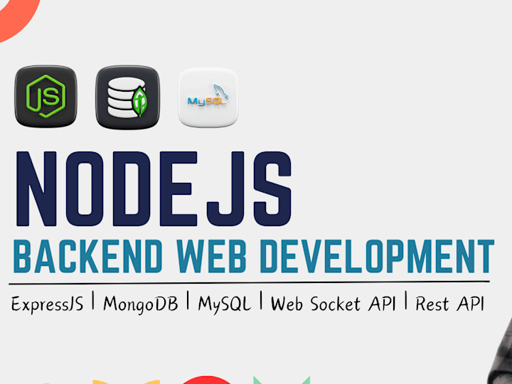 Cover image for Backend Development with NodeJS and ExpressJS