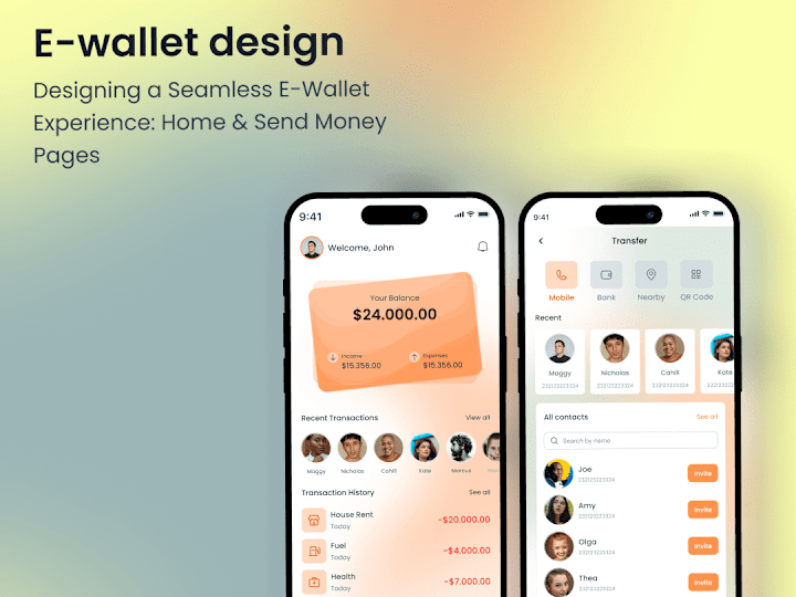 Cover image for E-wallet Design :: Behance