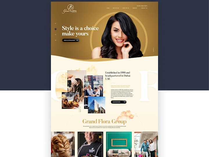 Cover image for  ui ux designer landing page
