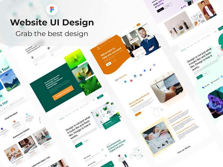 Cover image for Website UI/UX Design