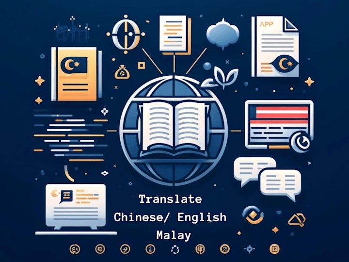 Cover image for Professional Translation Services in Chinese, English, and Malay