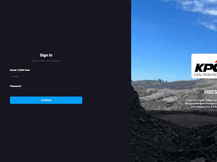 Cover image for HSES Comissioning Apps