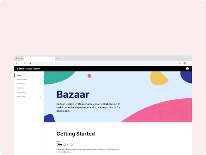 Cover image for Bazaar Design System