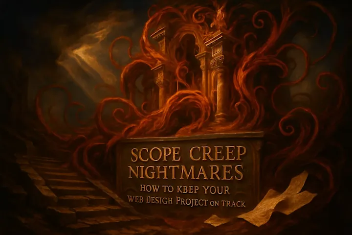 Cover image for Scope Creep Nightmares: How to Keep Your Web Design Project on Track