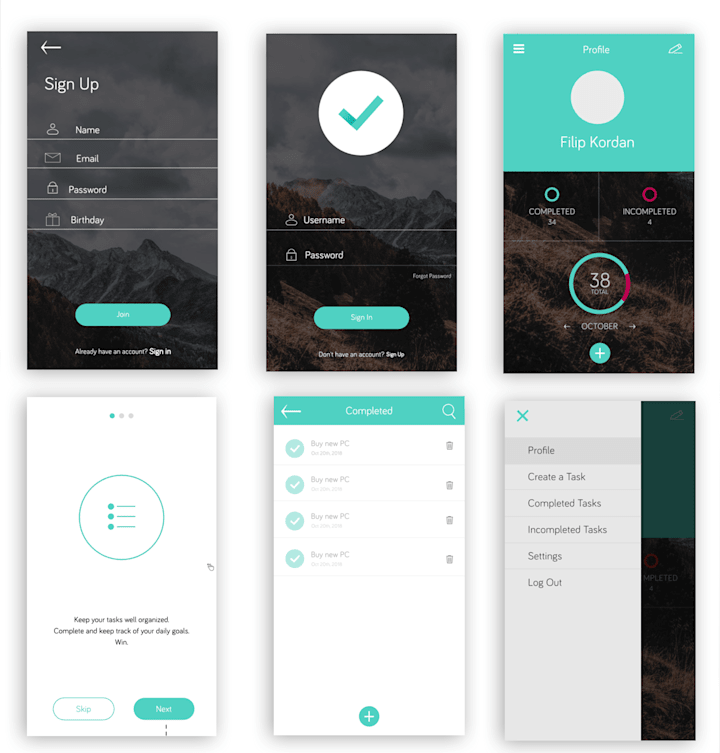 Cover image for Mobile Screens Demo