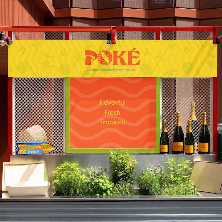 Cover image for Brand Identity for POKÉ