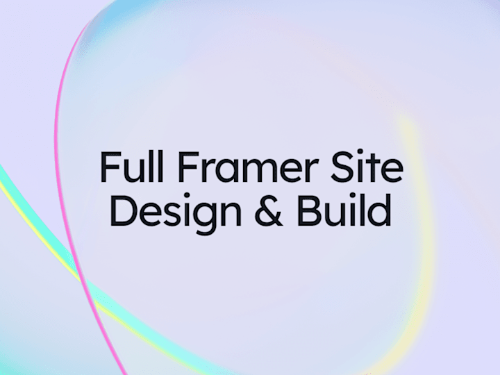 Cover image for Full Framer Site Design & Build