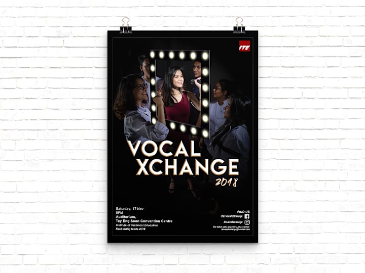 Cover image for ITE VOCAL XCHANGE on Behance