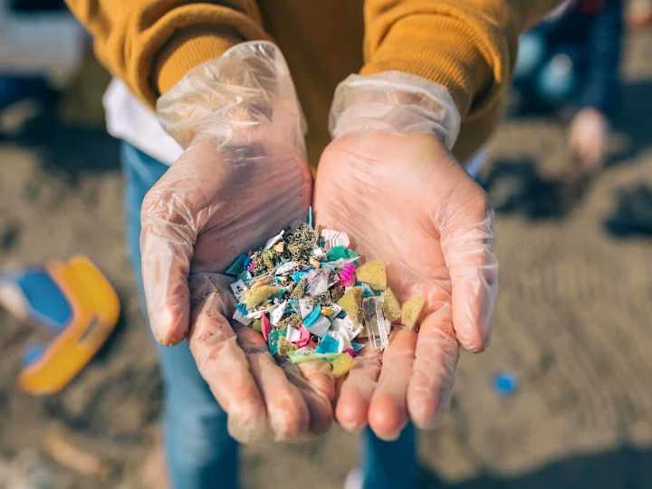Cover image for Microplastics research paper