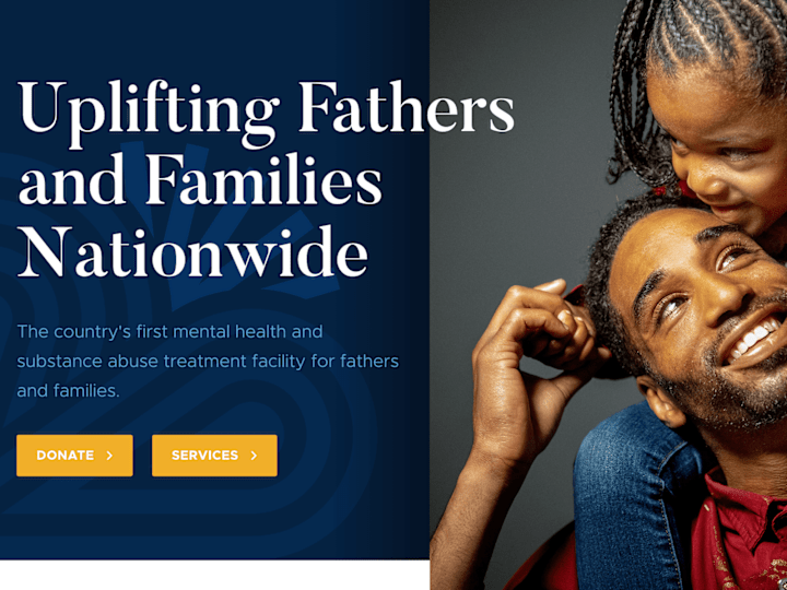 Cover image for Web Design and Development for Fathers’ UpLift