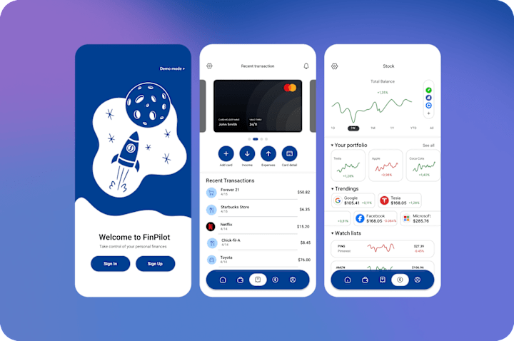 Cover image for FinPilot - All-in-one finance application