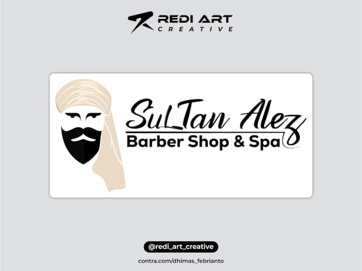 Cover image for Design Logo Sultan Alves Barber Shop & Spa