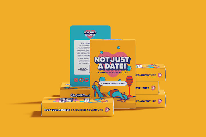 Cover image for "Not Just a Date" Brand Identity and Game Design