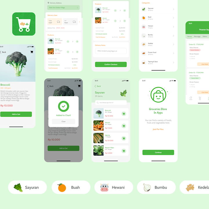 Cover image for Dapure (Groceries Apps)