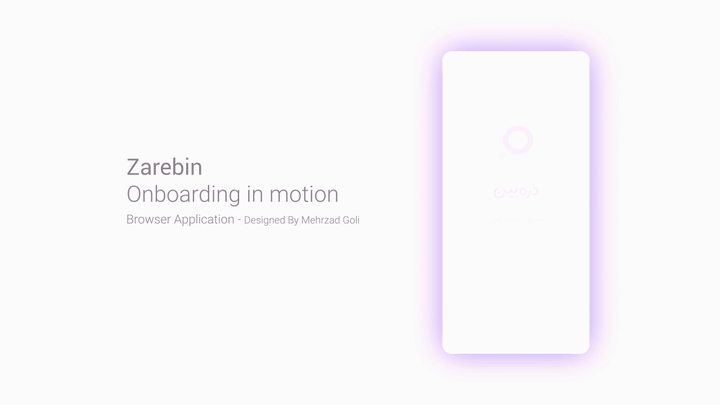 Cover image for Mobile Application - Zarebin