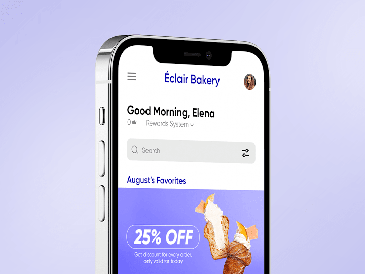 Cover image for Eclair Bakery | Mobile App