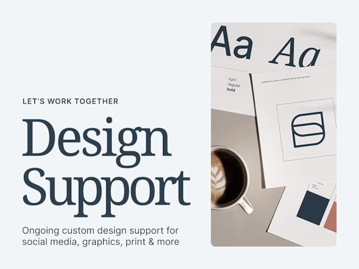 Cover image for 1:1 Design Support