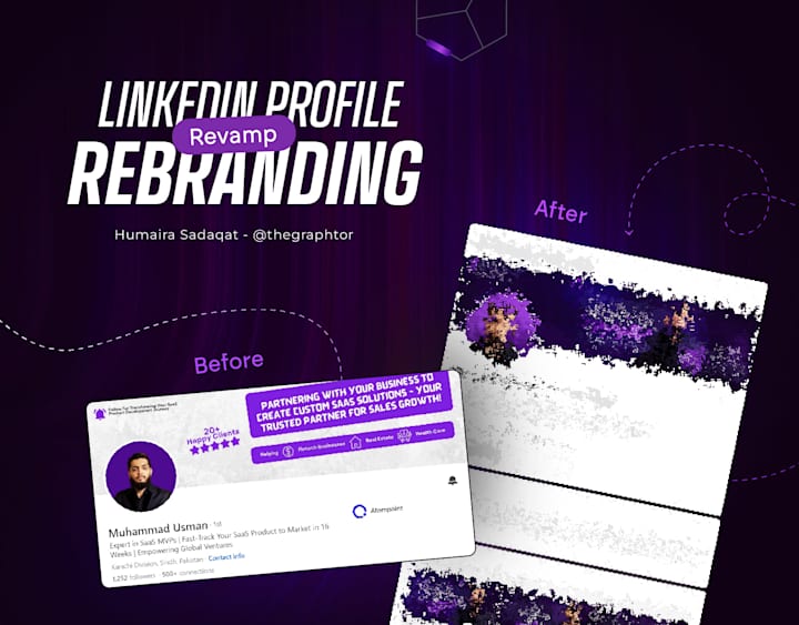 Cover image for Linkedin Profile Rebranding