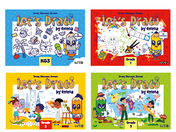 Cover image for Let's Draw by Emma: Series