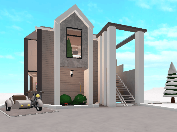 Cover image for I will build you a modern Bloxburg house