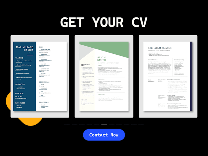 Cover image for Design a professional ATS optimized resume,CV,portfolio for you