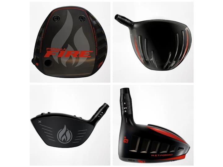 Cover image for Product Illustrations, Logo | 2021 | Krank Golf FIRE Driver 