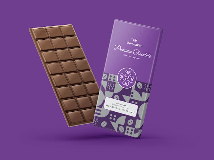 Cover image for Premium chocolate bar design