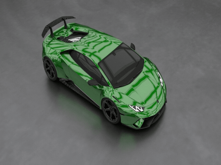 Cover image for Lamborghini Huracan Performante 3D Modeling