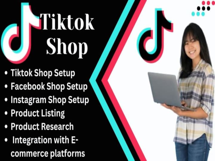 Cover image for Setup tiktok listing tiktok shop integrate to shopify ecwid 