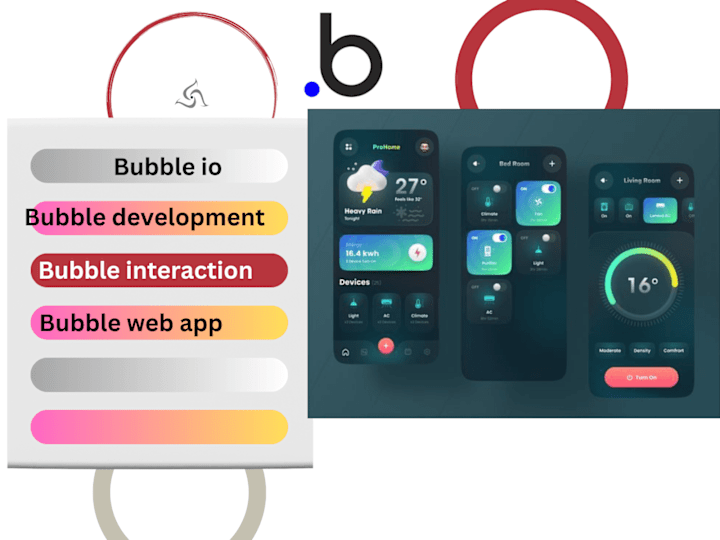 Cover image for Bubble developer and Bubble web app designer and developer