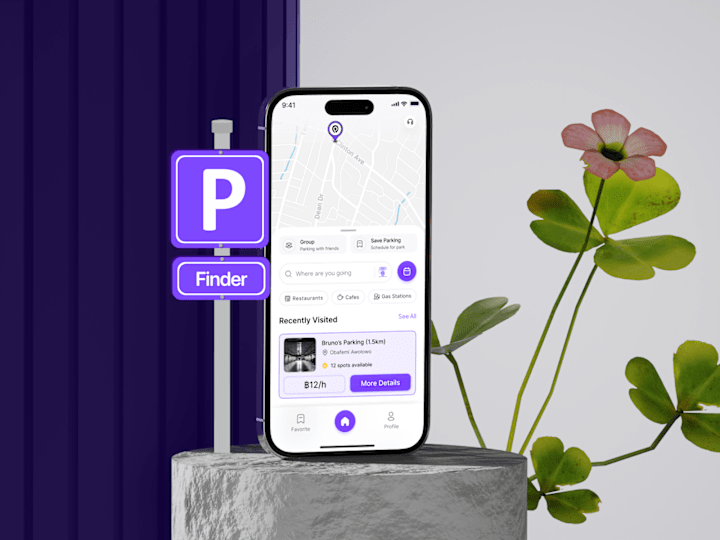 Cover image for Hovr - Parking Finder App