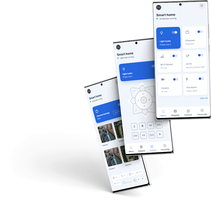 Cover image for Smart Home App UI/UX design
