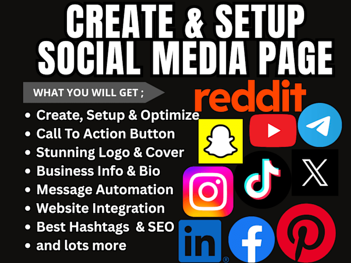 Cover image for I will create and setup facebook business page social media page