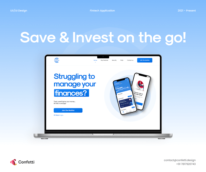 Cover image for UI/UX for Chipn : Landing Page Revamp